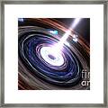Gamma Rays In Active Galactic Nuclei Framed Print