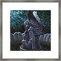 Garden Angel Framed Print