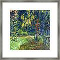 Garden Of Giverny Framed Print