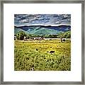 Gateway To #vermont #pownal Framed Print