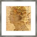 Gears In The Head Framed Print