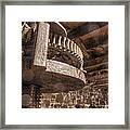 Gears Of Wine Framed Print