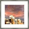 Gehry Rainbow Framed Print