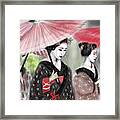 Geisha No.3 Framed Print