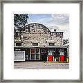 General Store In Independence Texas Framed Print
