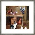 Gentle Creatures Framed Print