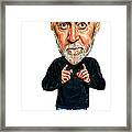 George Carlin Framed Print