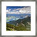 German Alps View I Framed Print