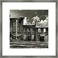 Ghost Of Our Town Framed Print