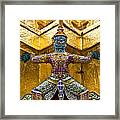 Giant Stand Around Pagodailand Framed Print