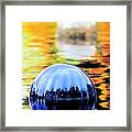 Glass Floats Framed Print