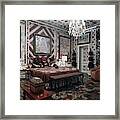 Gloria Vanderbilt's Bedroom Framed Print