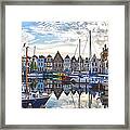 Goes Harbour Framed Print