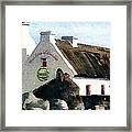 Galway Rossaveal Going For A Pint ? Framed Print