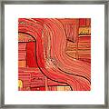 Going With The Flow Framed Print