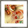 Gold Fish Framed Print