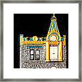 Gold Victorian Mansion-montreal Framed Print