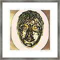 Golden Face From Degas Dancer Framed Print