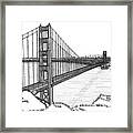 Golden Gate Bridge Framed Print