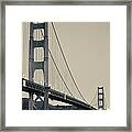 Golden Gate Bridge From Fort Point Framed Print