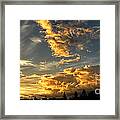 Golden Gods - Sunset Framed Print