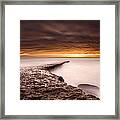 Golden Framed Print