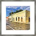 Golden Streets Of Mexico Framed Print
