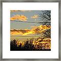 Golden Sunset 2 Framed Print