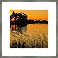 Golden Sunset Framed Print