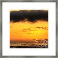 Golden Sunset Framed Print