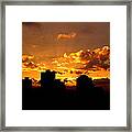 Golden Vancouver Sunset Framed Print