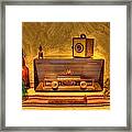 Golden Voice Framed Print