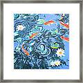 Goldfish By Jan Marvin Framed Print