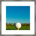 Golf Ball Framed Print