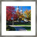 Gonzaga Pathway Framed Print