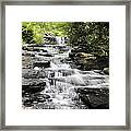 Goose Creek Falls Framed Print