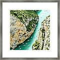 Gorges Du Verdon Framed Print