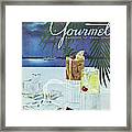 Gourmet Cover Of Cocktails Framed Print