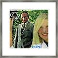 Gq Cover Featuring Bob Hope Framed Print