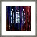 Grace Cathedral With Ribbons Framed Print
