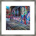 Graffiti Artist Framed Print