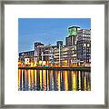 Grain Silo Rotterdam Framed Print