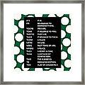 Grammar Rules Framed Print