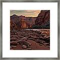 Grand Canyon Bottom Framed Print