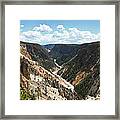 Grand Canyon Of The Yellowstone Framed Print