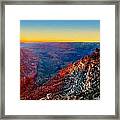 Grand Canyon Sunset Framed Print