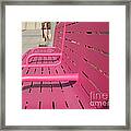 Grand Park Pink Framed Print