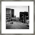 Grand Rapids 1 - Black And White Framed Print