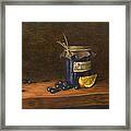 Grandma's Blueberry Jam Framed Print