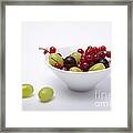 Grapes And Redcurrents. Framed Print